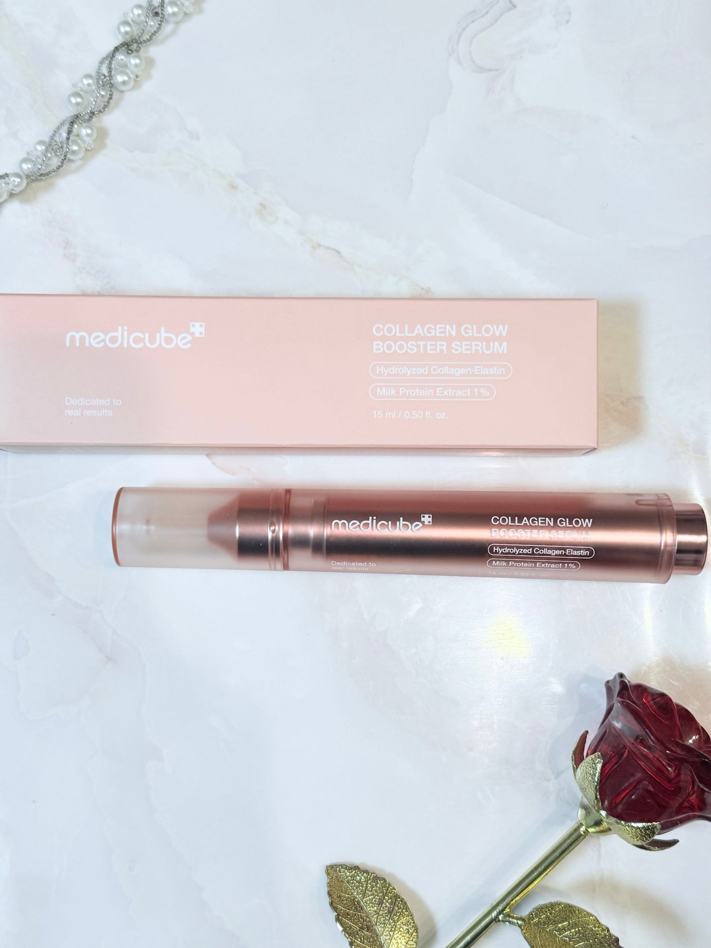 コラーゲングローブースターセラム/MEDICUBE/美容液を使ったクチコミ(1枚目)