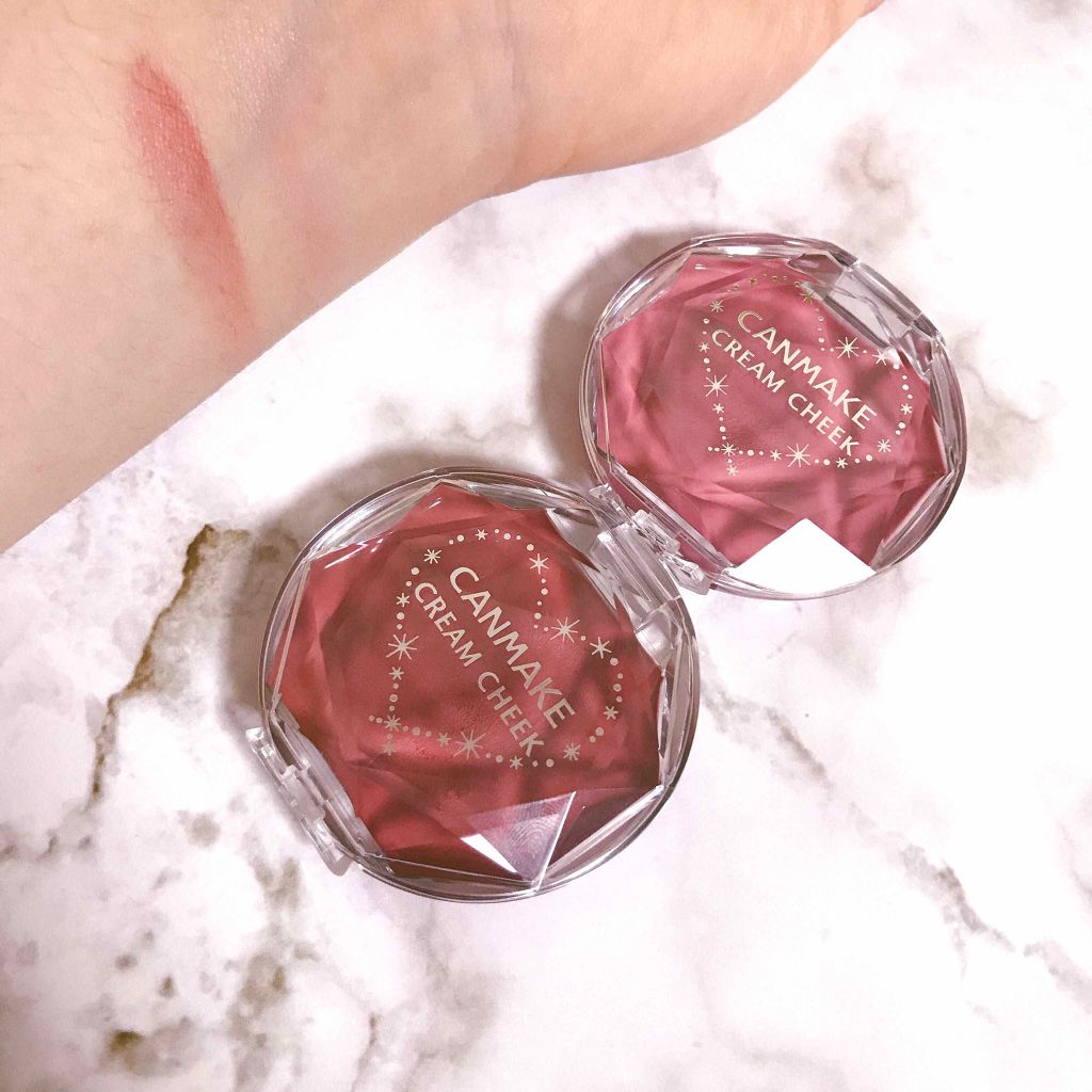 クリームチーク/キャンメイク/ジェル・クリームチークを使ったクチコミ（2枚目）