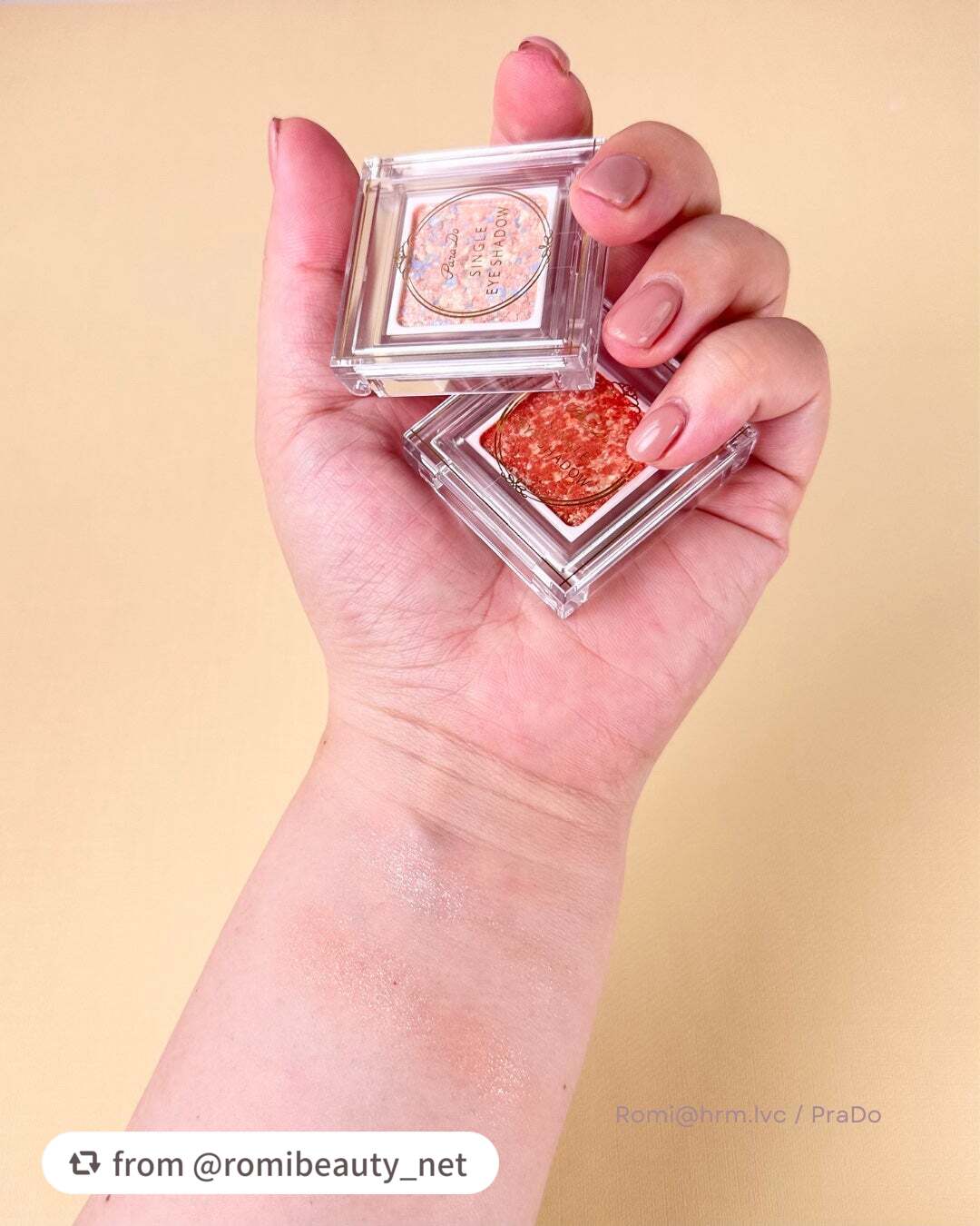 パラドゥ シングルアイシャドウ	/パラドゥ/単色アイシャドウを使ったクチコミ(2枚目)