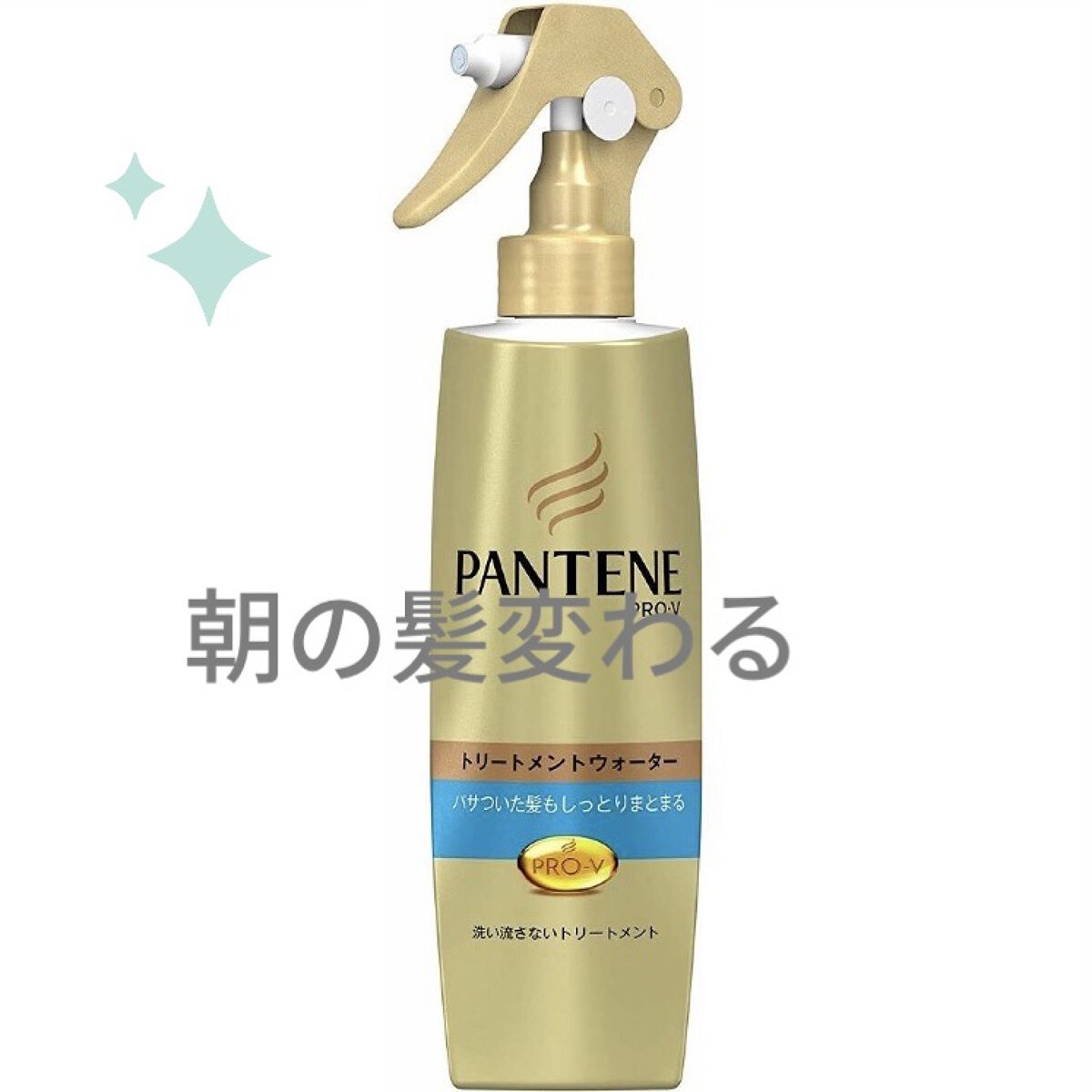 モイストスムースケア トリートメントウォーター パサついてまとまらない髪用/パンテーン/プレスタイリング・寝ぐせ直しを使ったクチコミ（1枚目）