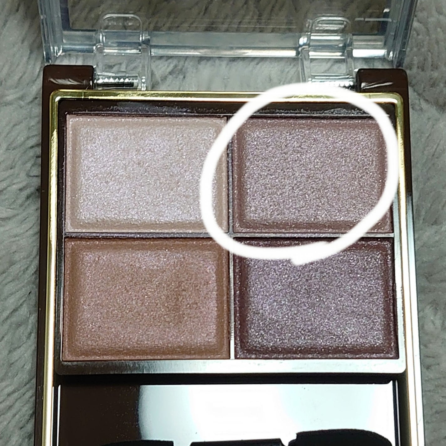 スキニーリッチシャドウ/excel/アイシャドウパレットを使ったクチコミ(3枚目)