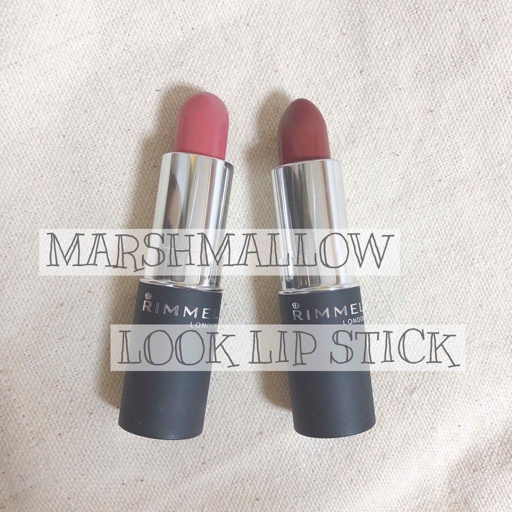 マシュマロルック リップスティック/リンメル ロンドン/口紅を使ったクチコミ（1枚目）