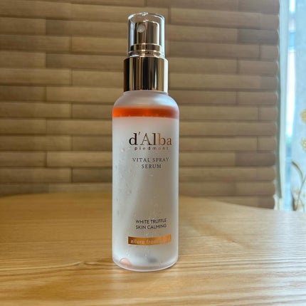 ダルバ ホワイトトリュフバイタルスプレーセラム/ダルバ/ミスト状化粧水を使ったクチコミ(2枚目)