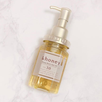 ディープモイスト ヘアオイル3.0/&honey/ヘアオイルを使ったクチコミ(1枚目)