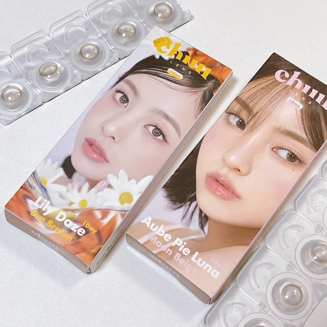 chuuLENS Milk&Tea 1day/chuu LENS/ワンデー(1DAY)カラコンを使ったクチコミ(2枚目)