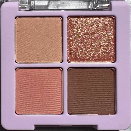 タイダイ クワッド アイシャドウ/unce/アイシャドウパレットを使ったクチコミ(5枚目)