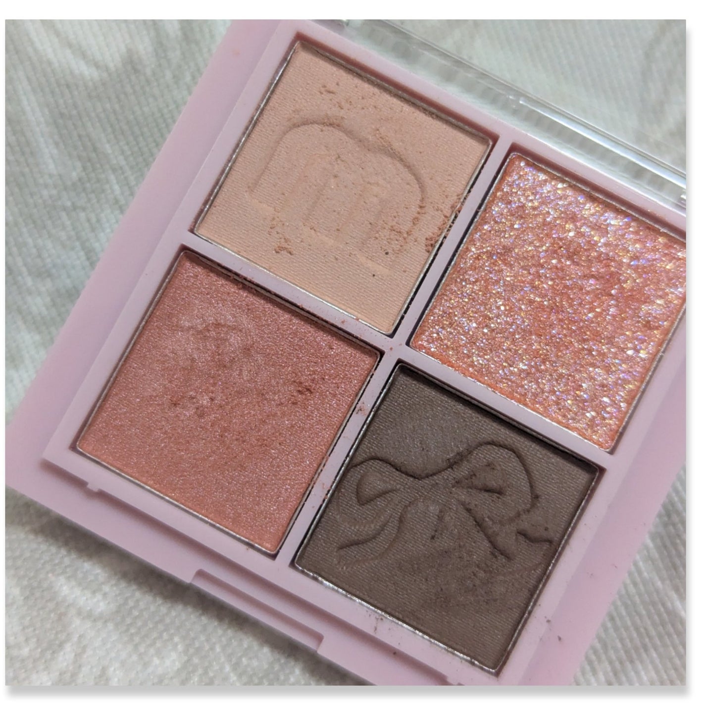 バブアイカラーパレット/minum/アイシャドウパレットを使ったクチコミ(3枚目)