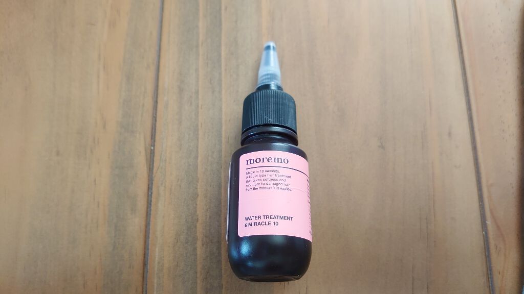 ウォータートリートメントミラクル10/moremo/洗い流すヘアトリートメントを使ったクチコミ(1枚目)