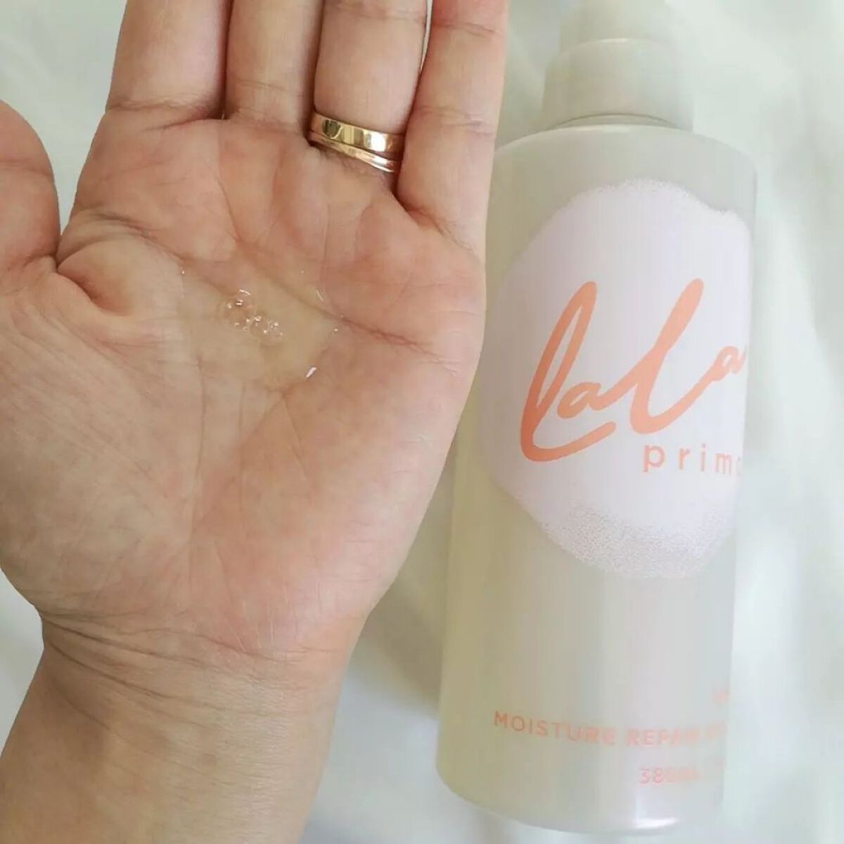 ララプリモ モイスチャーリペア シャンプー／トリートメント/ララプリモ /市販シャンプーを使ったクチコミ（2枚目）