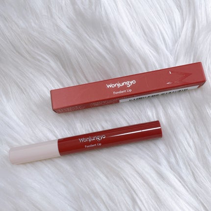 ウォンジョンヨ フォンダンリップ/Wonjungyo/口紅を使ったクチコミ(4枚目)