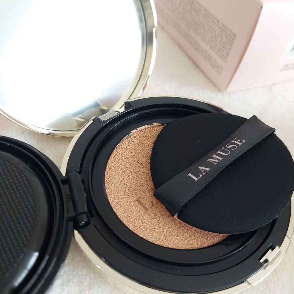 CORRECT CARE COMPLETE CC CUSHION/ラミューズ/クッションファンデーションを使ったクチコミ(4枚目)