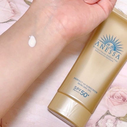 パーフェクトUV スキンケアジェル a/アネッサ/日焼け止め・UVケアを使ったクチコミ(2枚目)