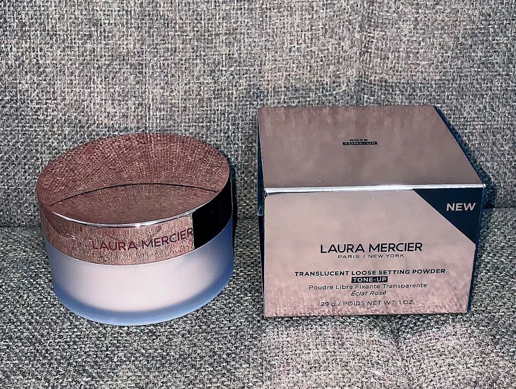 トランスルーセント ルース セッティング パウダー トーンアップ ローズ/ローラ メルシエ/ルースパウダーを使ったクチコミ(1枚目)
