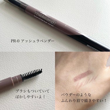 ファッションブロウ パウダーインペンシル N/MAYBELLINE NEW YORK/アイブロウペンシルを使ったクチコミ（2枚目）