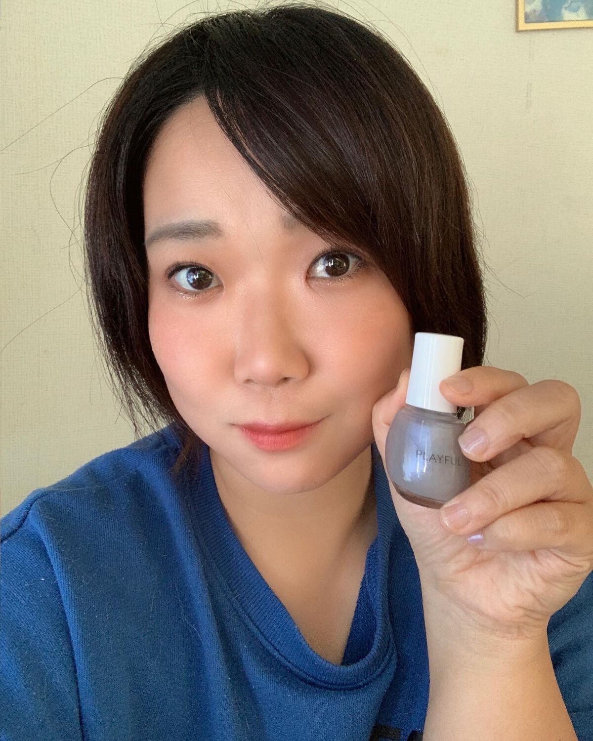 プレイフル プリズムモイストコート pmc-03　クールベージュ/PLAYFUL/オールインワンネイルを使ったクチコミ（1枚目）