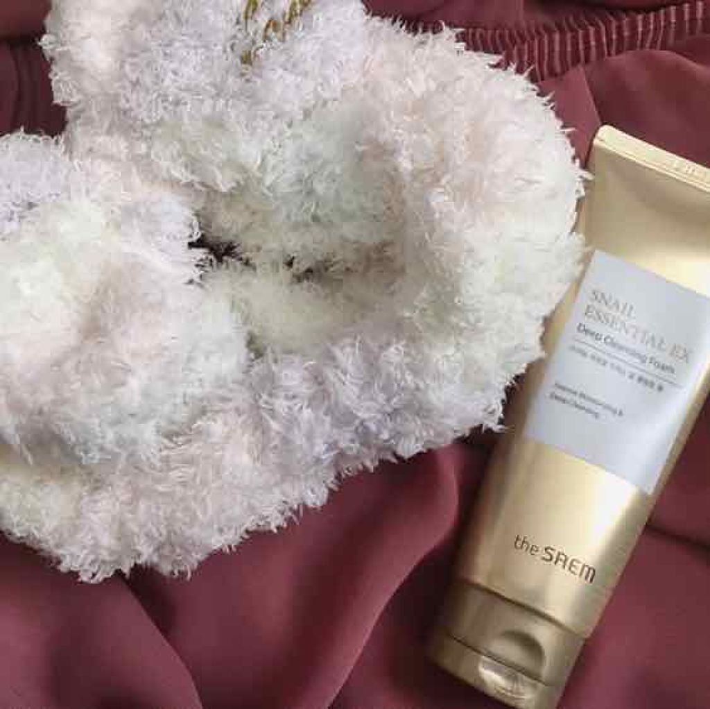 スネイル エッセンシャルEX ディープクレンジングフォーム/the SAEM/洗顔フォームを使ったクチコミ(1枚目)