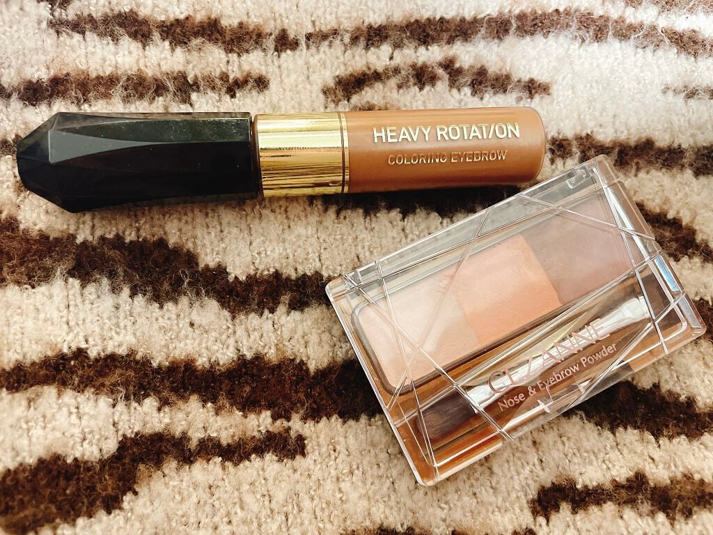 ノーズ&アイブロウパウダー/CEZANNE/パウダーアイブロウを使ったクチコミ(2枚目)