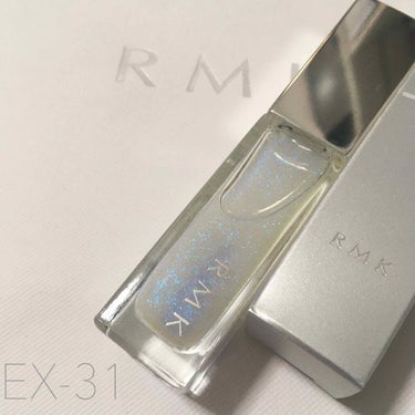 ネイルポリッシュ EX-31 クリスタルシャワー/RMK/マニキュアを使ったクチコミ（1枚目）