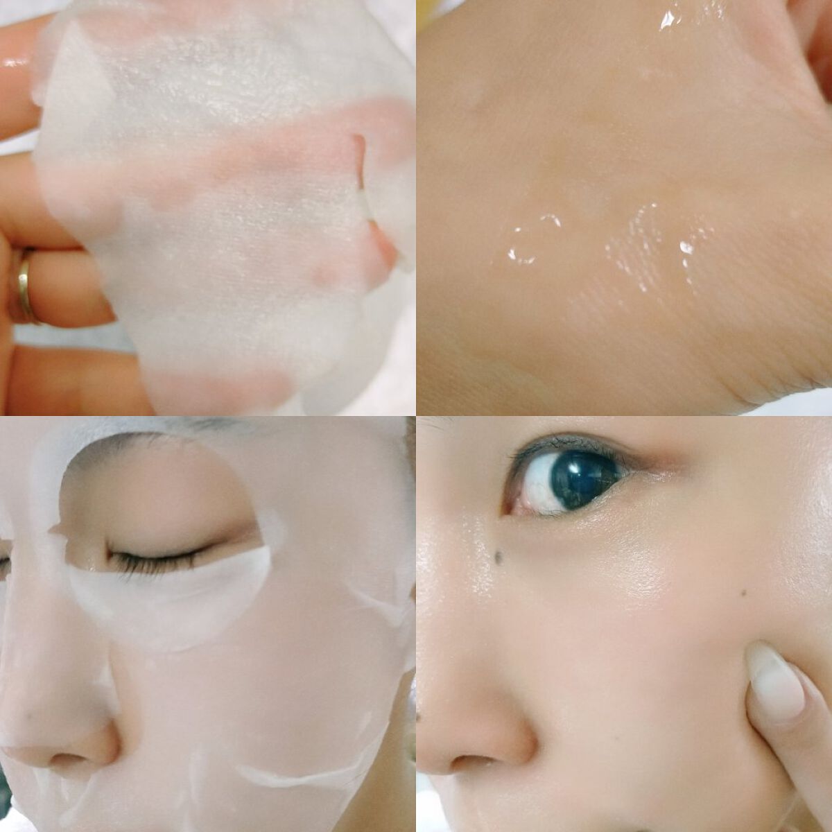 グリーンティーフェイシャルエッセンスマスク/MITOMO/シートマスク・パックを使ったクチコミ（2枚目）