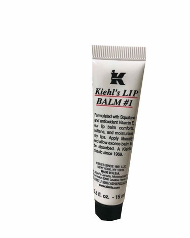 キールズ リップ バーム No.1/Kiehl's/リップケア・リップクリームを使ったクチコミ（1枚目）