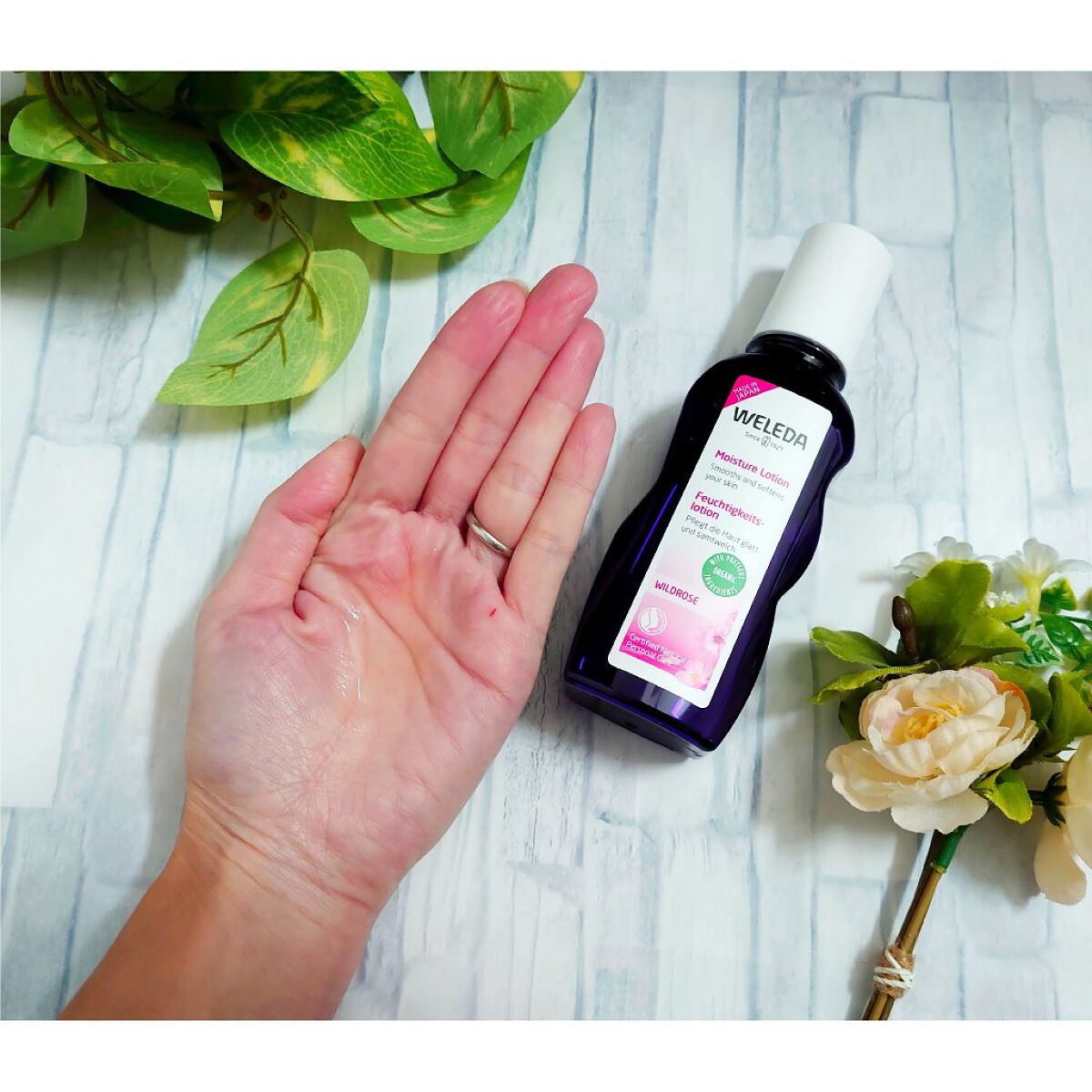 ワイルドローズ モイスチャーローション/WELEDA/化粧水を使ったクチコミ(4枚目)