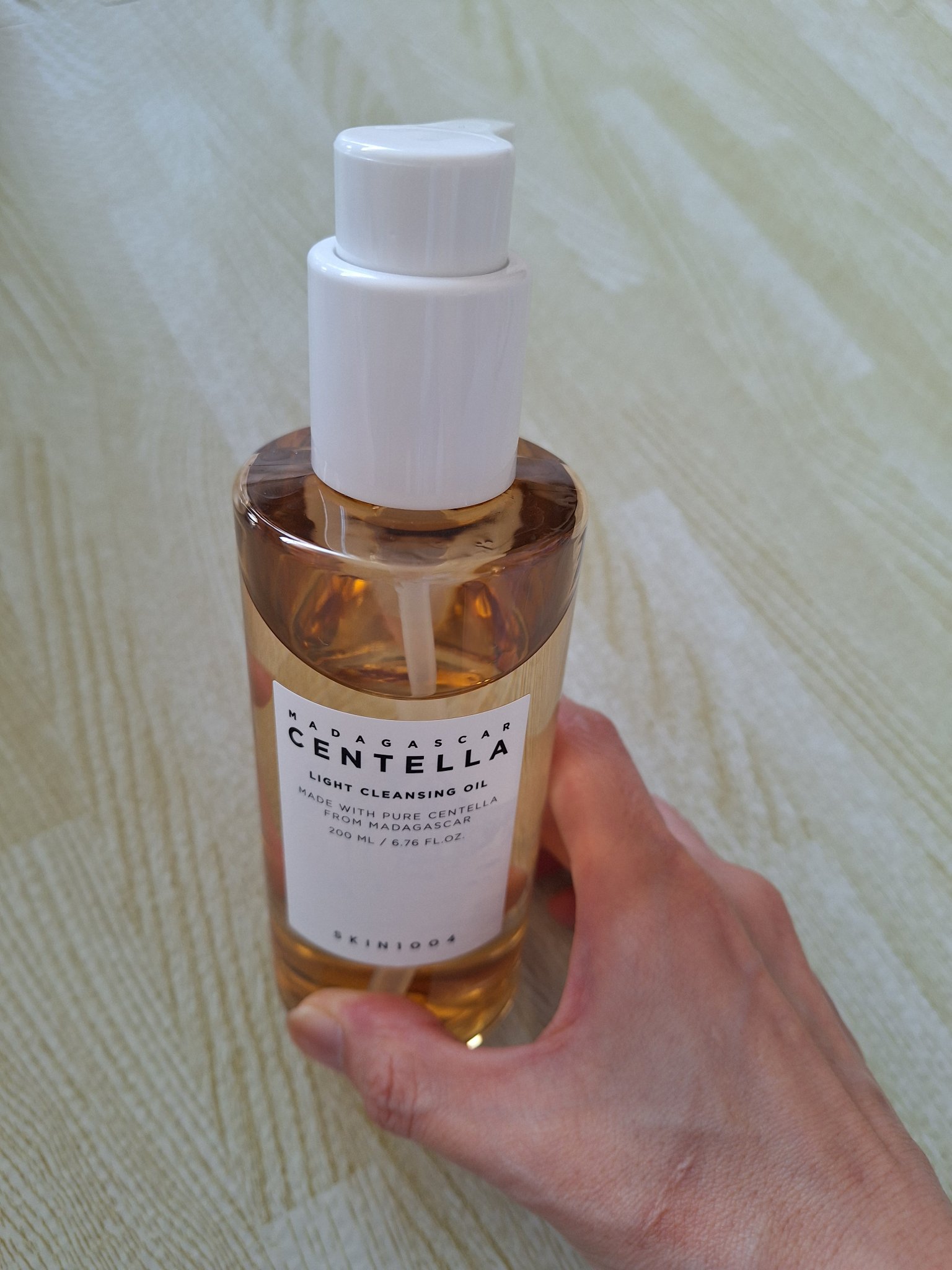 センテラ ライトクレンジングオイル/SKIN1004/オイルクレンジングを使ったクチコミ（1枚目）