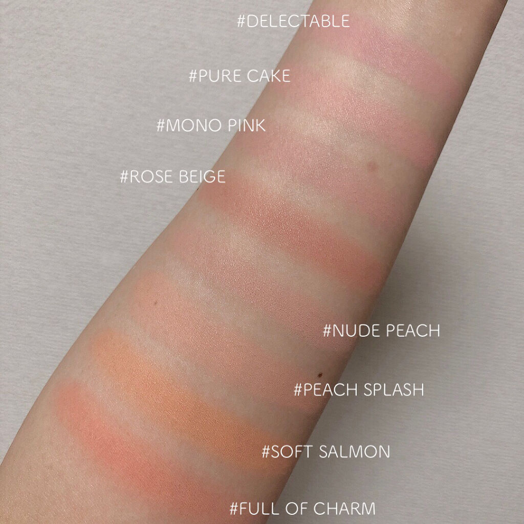 3CE フェイスブラッシュ ヌードピーチ/3CE/パウダーチークを使ったクチコミ（2枚目）