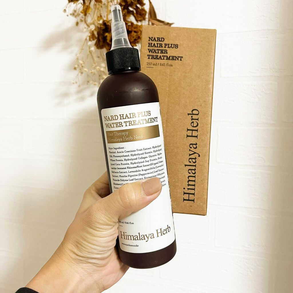 ヘアプラスウォータートリートメント/NARD/ヘアオイルを使ったクチコミ(1枚目)