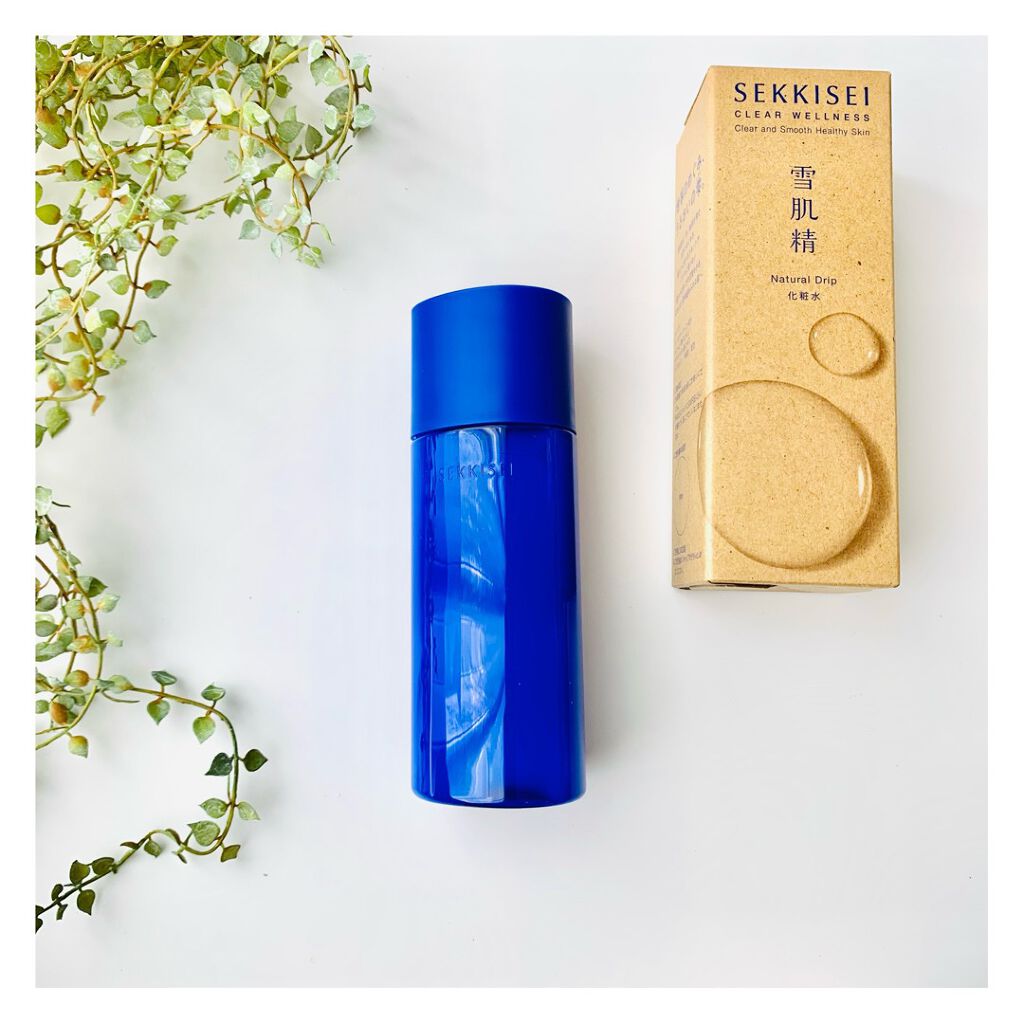 クリアウェルネス ナチュラル ドリップ/雪肌精/化粧水を使ったクチコミ（1枚目）