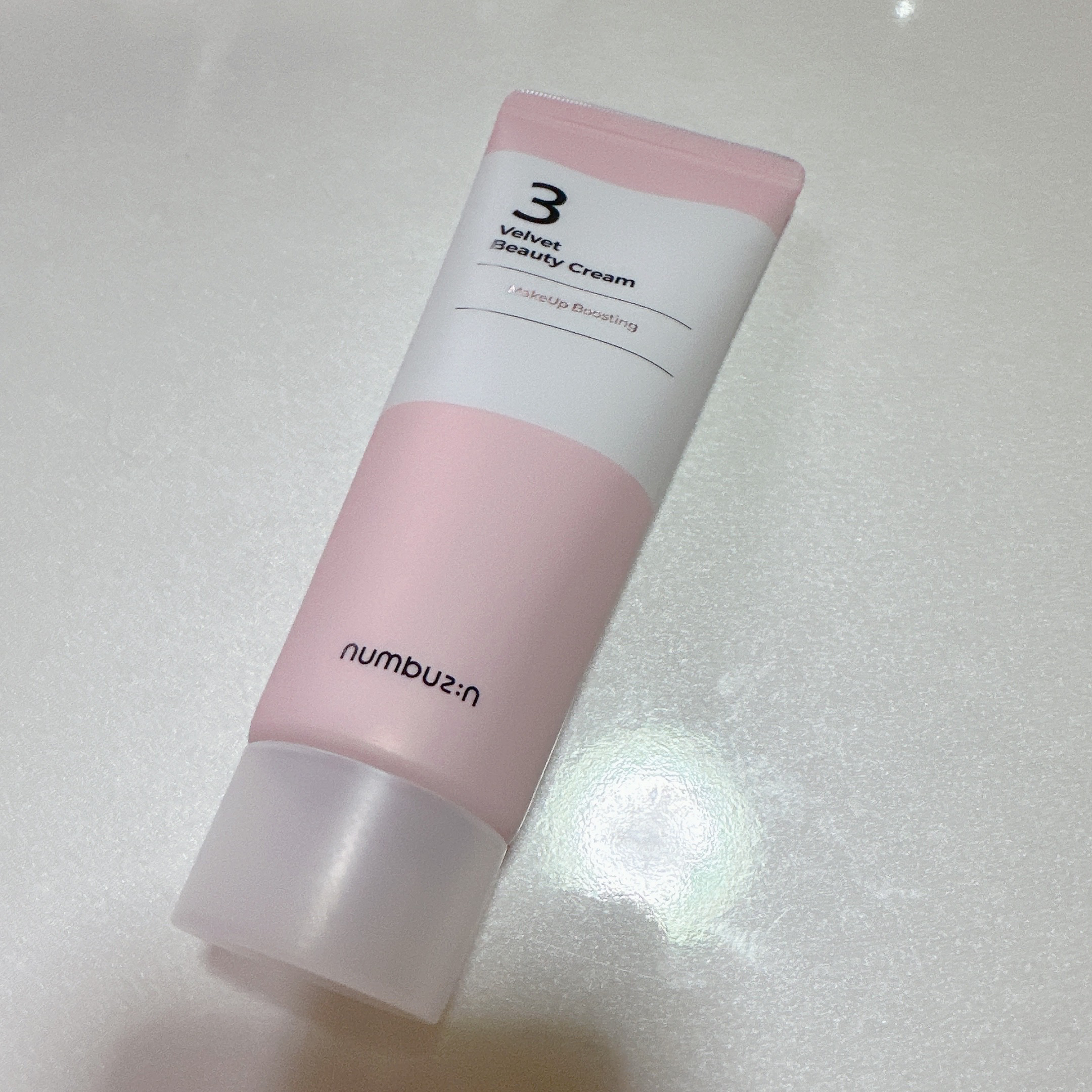 3番 シルクビューティークリーム 60ml/numbuzin/フェイスクリームを使ったクチコミ（2枚目）