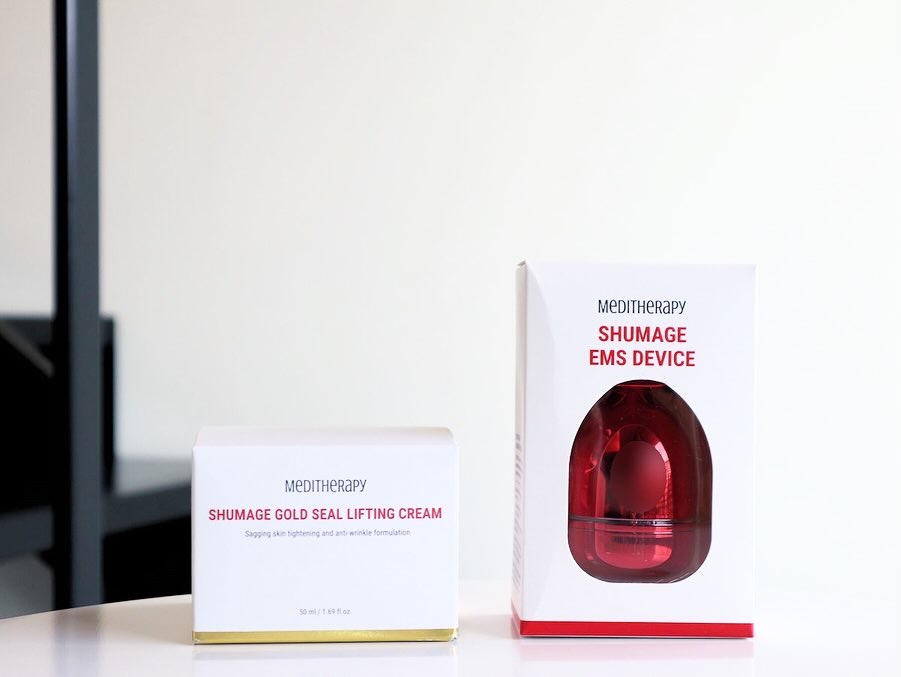 シューマジゴールド糸リフティングクリーム+EMS美顔器/MEDITHERAPY/フェイスクリームを使ったクチコミ（2枚目）