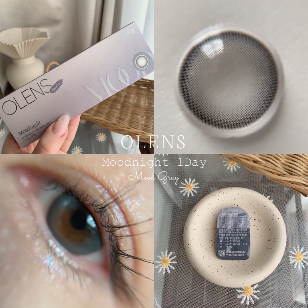 Moodnight 1day/OLENS/ワンデー(1DAY)カラコンを使ったクチコミ(1枚目)