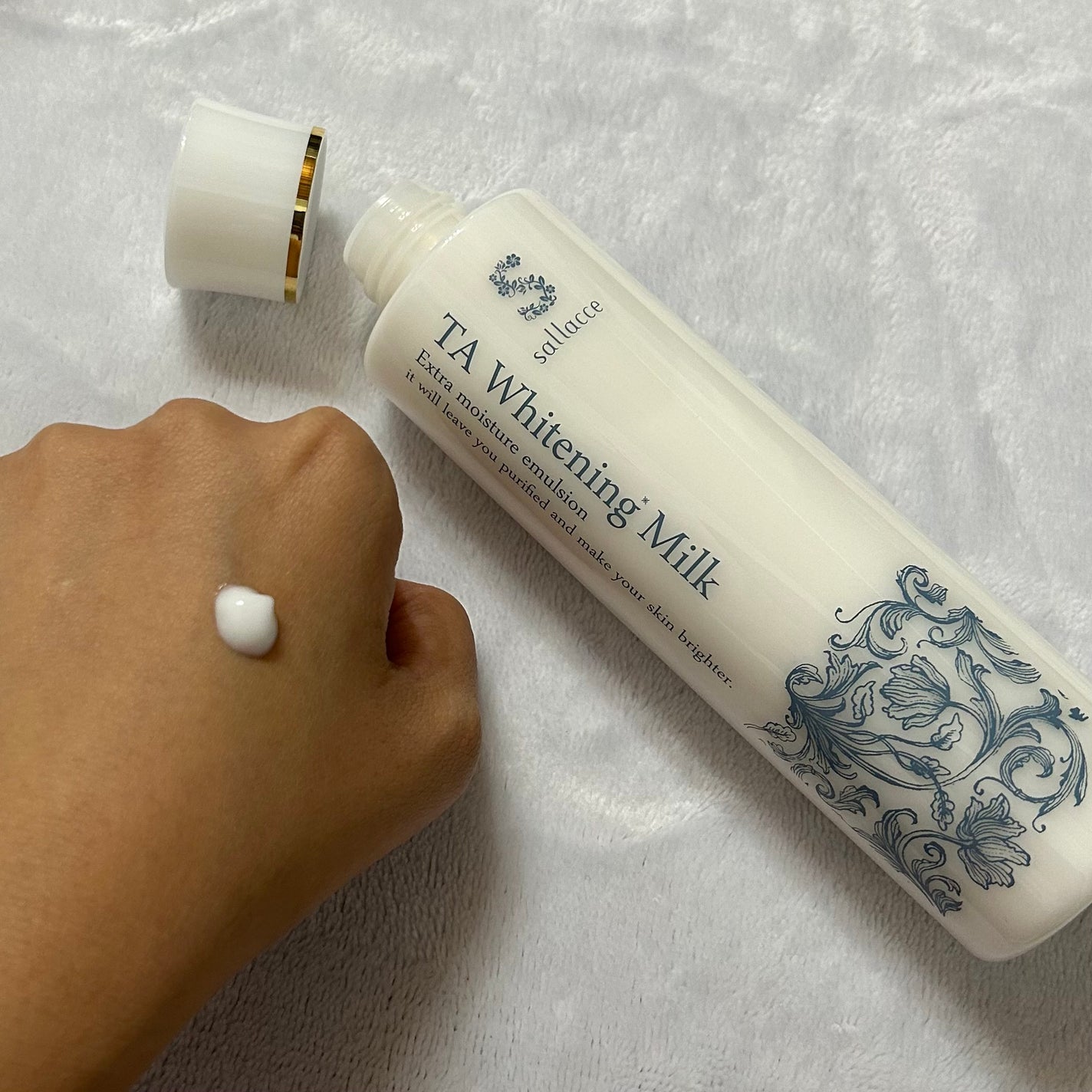 TA ホワイトニングミルク/sallacce/乳液を使ったクチコミ(2枚目)