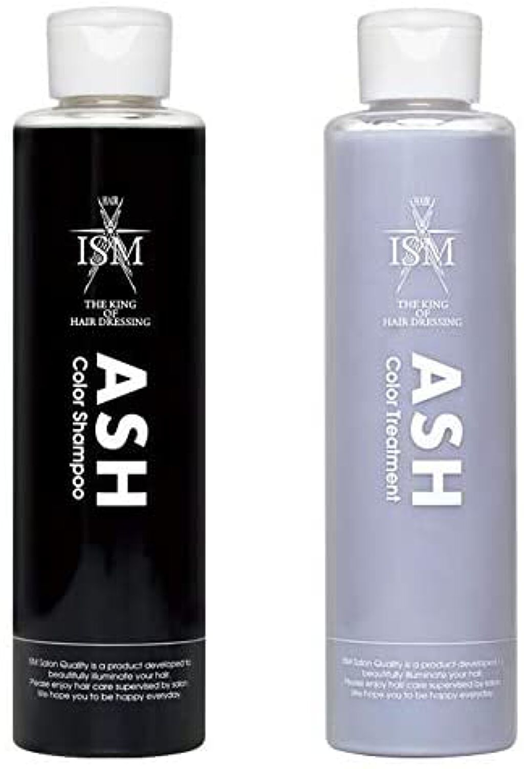 サロンシャンプー ISMサロンクオリティーヘアケア カラーシャンプー／トリートメント アッシュ