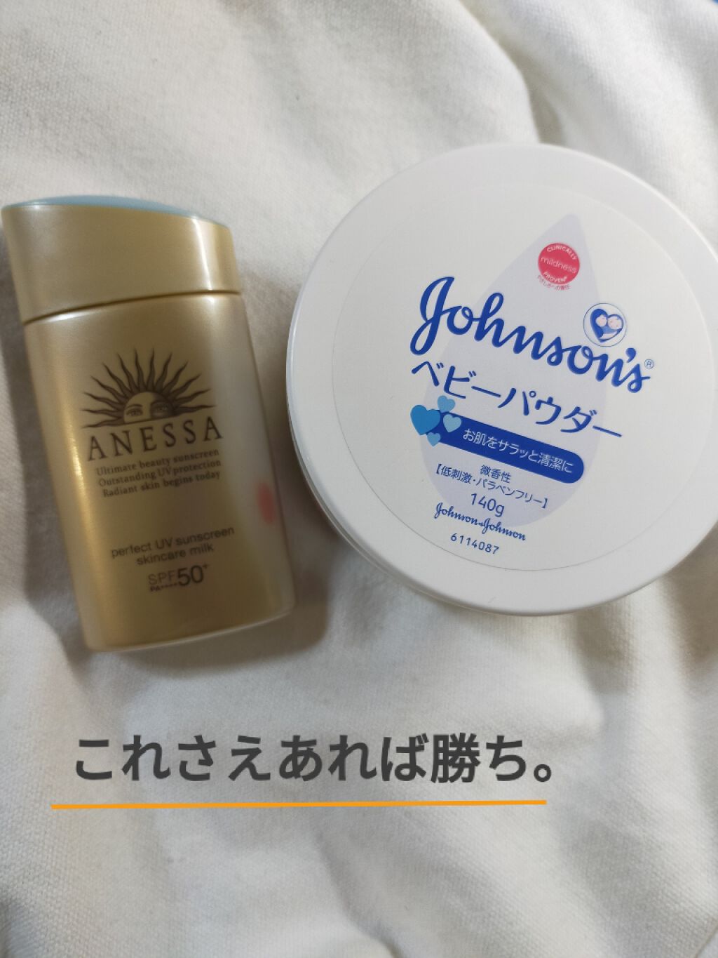 ジョンソン ベビーパウダー/ジョンソンベビー/ボディパウダーを使ったクチコミ（1枚目）