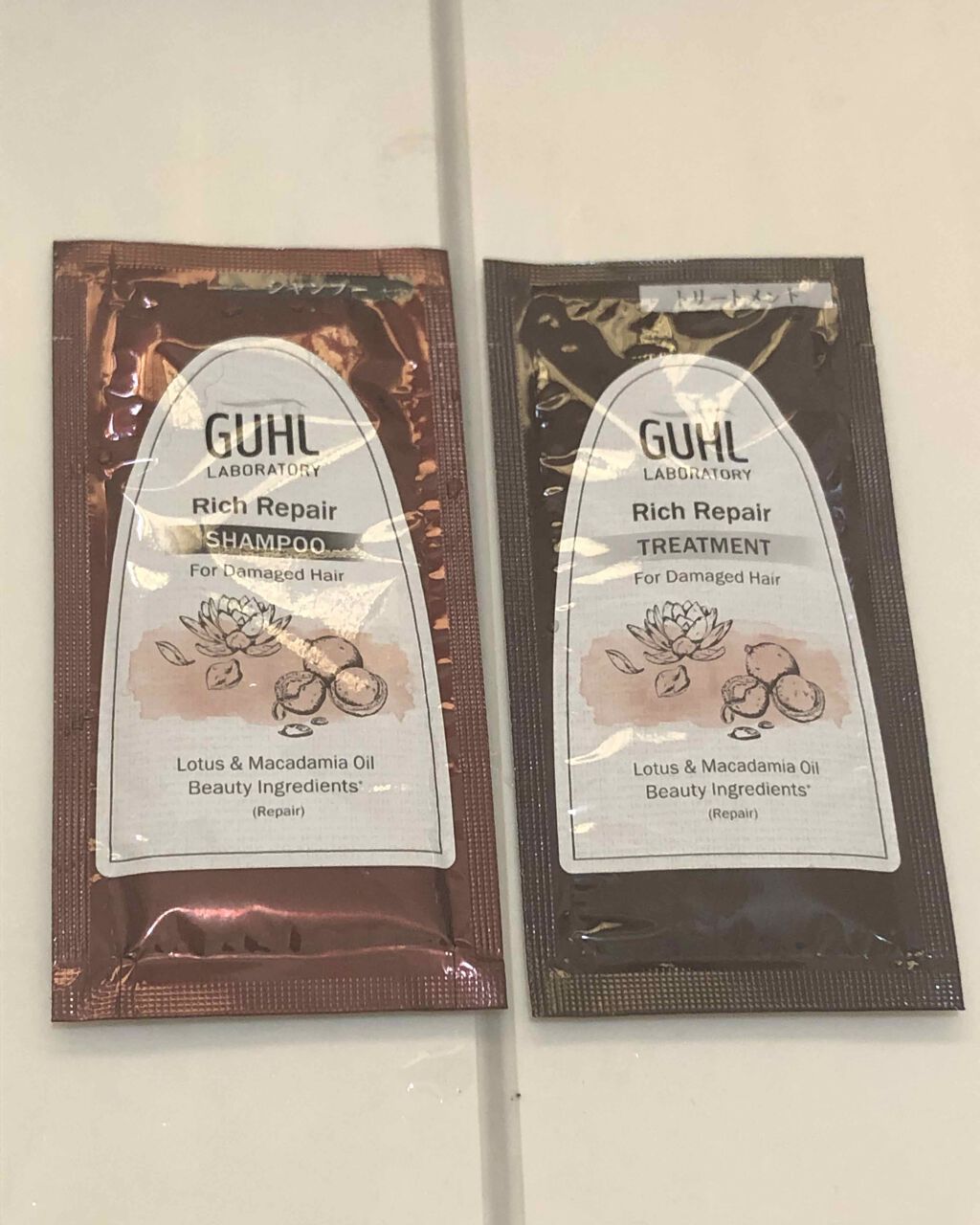 リッチリペア シャンプー/トリートメント/GUHL LABORATORY/市販シャンプーを使ったクチコミ(1枚目)