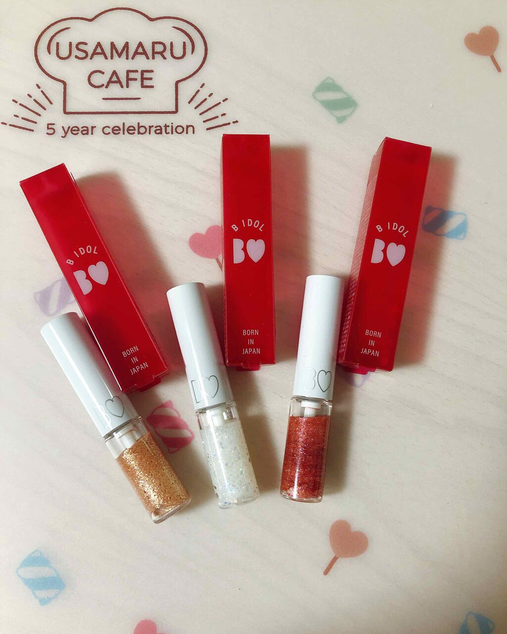 グリッターライナー/b idol/グリッターを使ったクチコミ(1枚目)