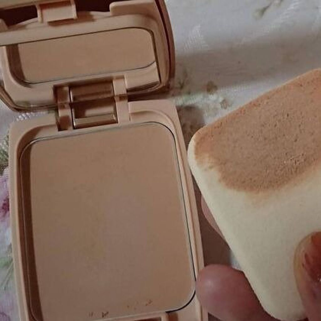 24 ミネラルモイストパウダーファンデ/24h cosme/パウダーファンデーションを使ったクチコミ（3枚目）