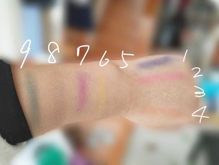 UR GLAM BLOOMING EYE COLOR PALETTE/U R GLAM/アイシャドウパレットを使ったクチコミ(3枚目)