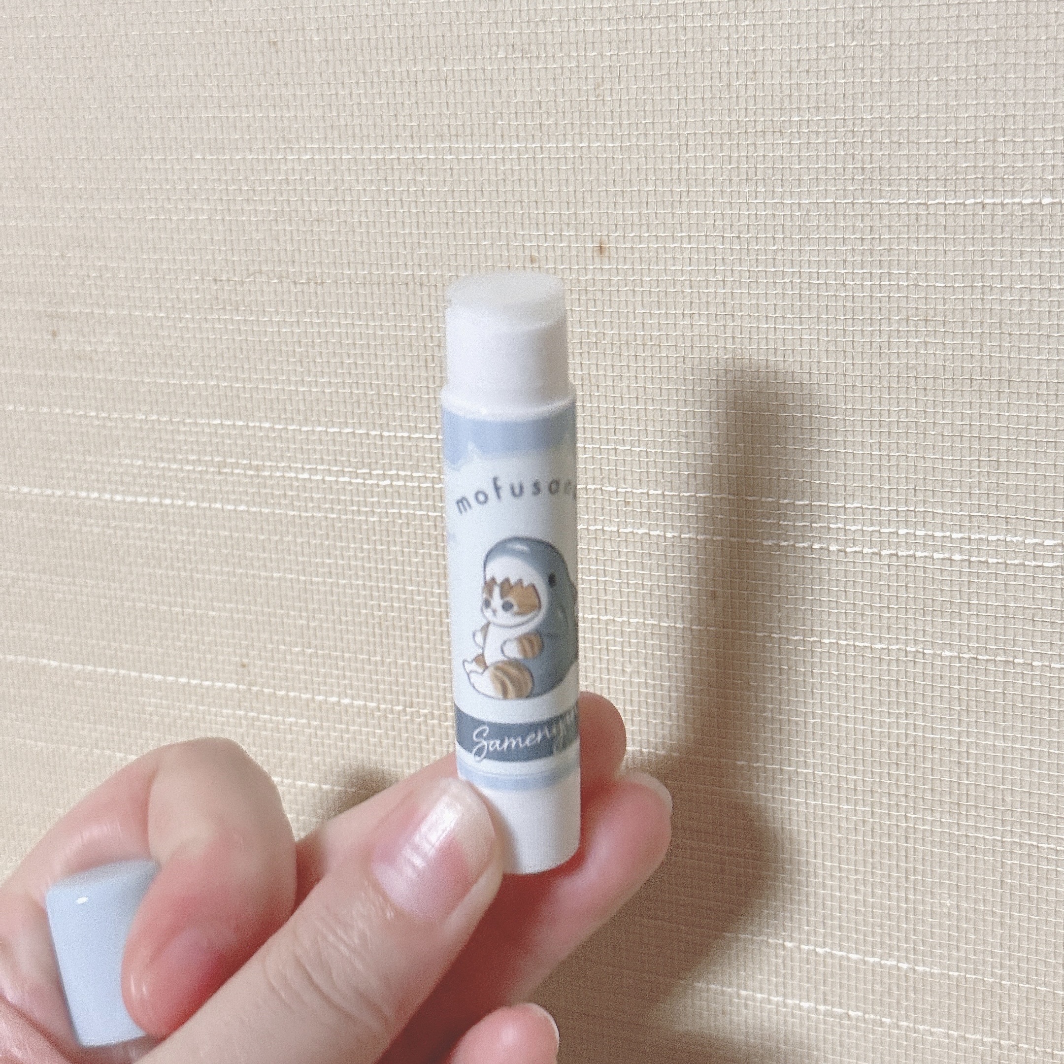 mofusand リップクリーム ＜サメにゃん＞ バニラの香り /SHOBIDO/リップクリームを使ったクチコミ（2枚目）