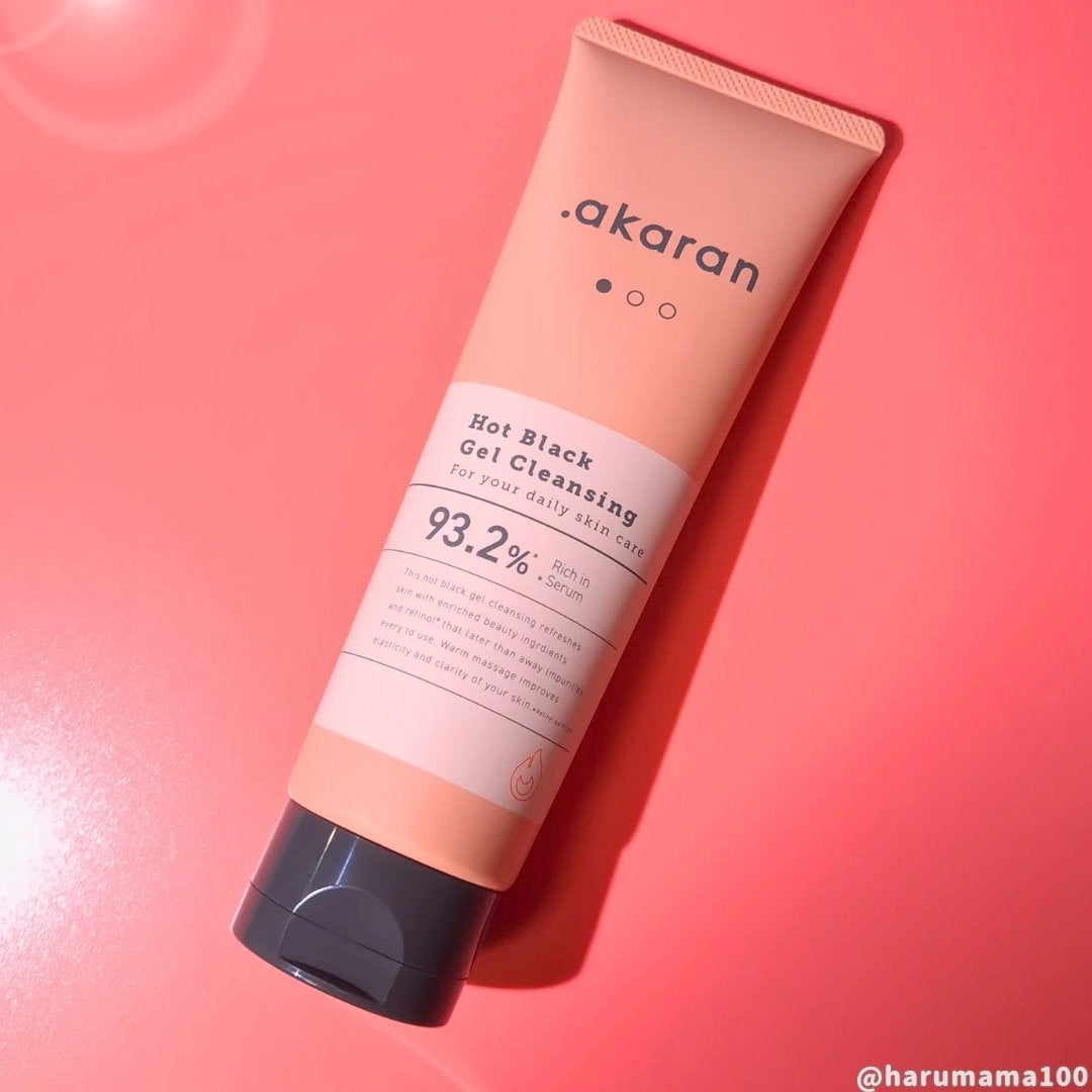 ホットブラックジェルクレンジング/.akaran/クレンジングジェルを使ったクチコミ(7枚目)