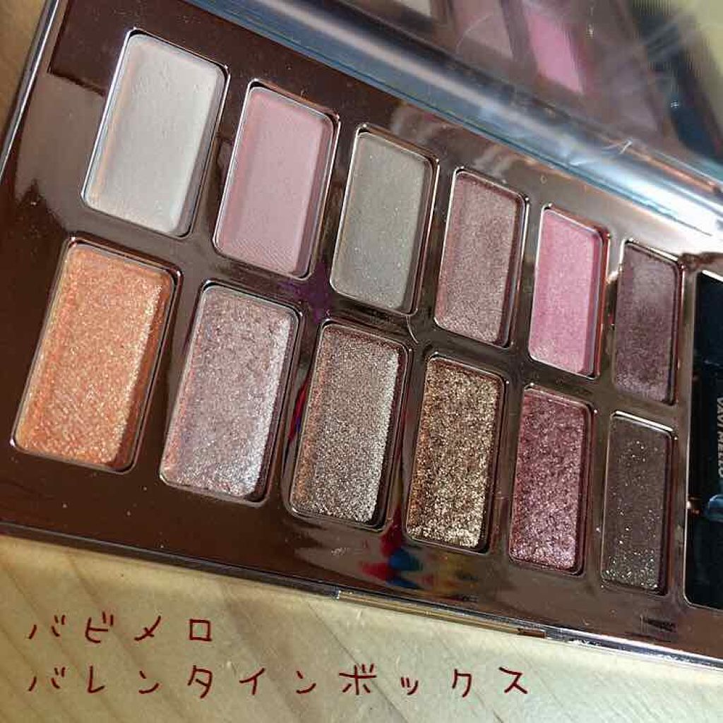バレンタインボックス/VAVI MELLO/アイシャドウパレットを使ったクチコミ(1枚目)