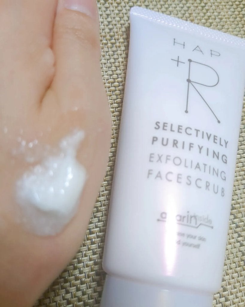 フェイススクラブ /HAP+R/スクラブ・ゴマージュを使ったクチコミ(2枚目)