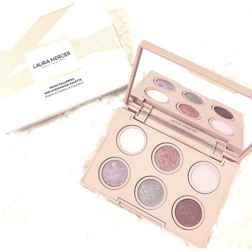 プリマ バレリーナ ミニ アイシャドウ パレット/ローラ メルシエ/アイシャドウパレットを使ったクチコミ（1枚目）