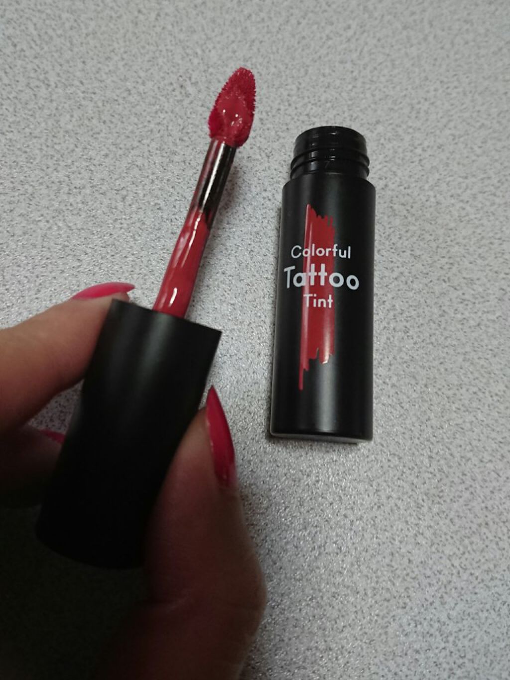 カラフルタトゥーティント/ETUDE/口紅を使ったクチコミ（1枚目）