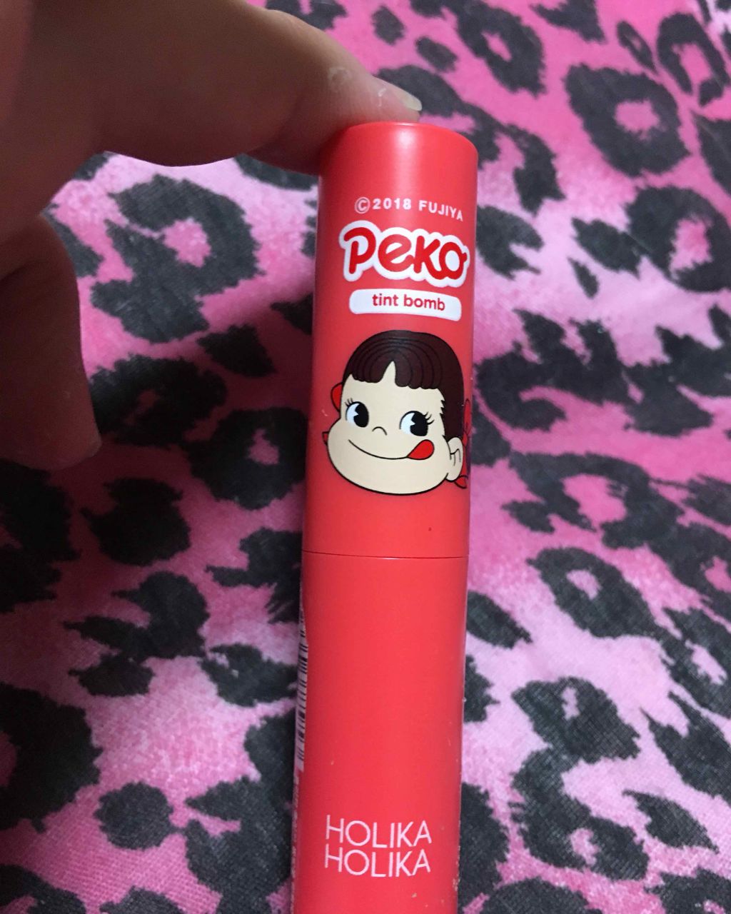 スイートペコエディション ウォータードロップ ティント バーム/HOLIKA HOLIKA/口紅を使ったクチコミ（1枚目）