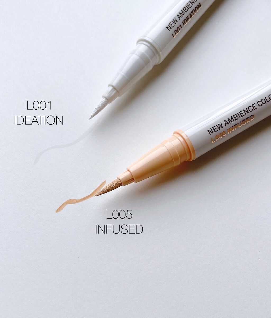 ニューアンビエンスカラーアイライナー/hince/リキッドアイライナーを使ったクチコミ(2枚目)