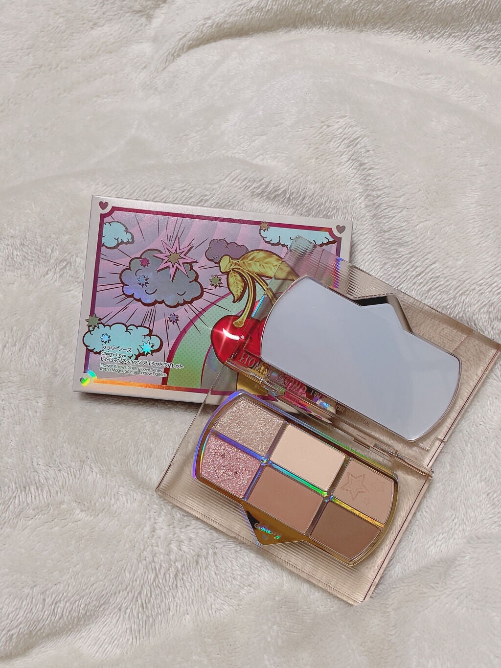 レトロマグネティック アイシャドウパレット/FlowerKnows/アイシャドウパレットを使ったクチコミ(2枚目)