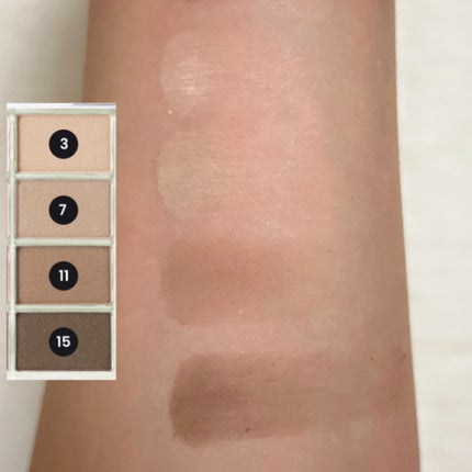 ソフトブラーリングアイパレット/wakemake/アイシャドウパレットを使ったクチコミ(5枚目)