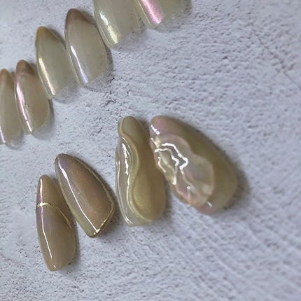 sato 🕊 self nail🫧🤍 on LIPS 「.𝑀𝑌𝑆𝑇𝐼𝐶𝑃𝑂𝑊𝐷𝐸𝑅"𝑃𝑂𝑃𝑂𝑁".@mystic_jo..」(5枚目)